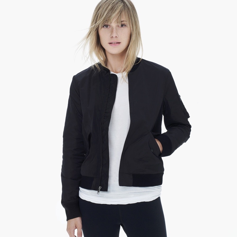 James Perse Military Bomber Jacket